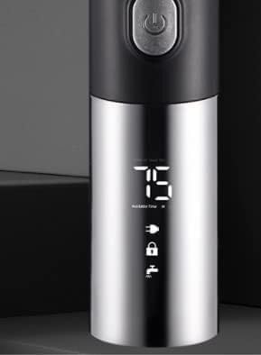 4 in 1 Multi Functional Men's Grooming Kit, Electric Shaver & Grooming Kit, Cordless USB Rechargeable Hair Razor with LED Display & Smart Charging Display, for Home or Travel