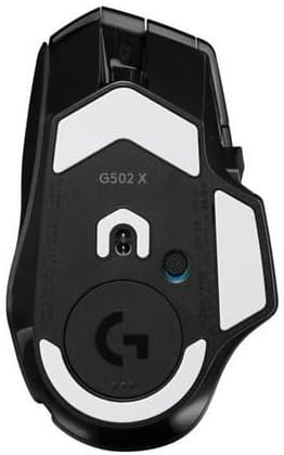 Logitech G502 X Plus Wireless Gaming Mouse (Black) Bundle with 4-Port USB 3.0 Hub (2 Items)