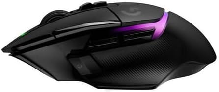 Logitech G502 X Plus Wireless Gaming Mouse (Black) Bundle with 4-Port USB 3.0 Hub (2 Items)