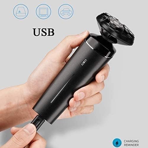 Electric Shaver Razor Cordless Beard Trimmer for Men Nose Hair Trimmer 4 in 1 Trimmer Grooming Kit Waterproof USB Rechargeable Dry Wet