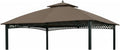 Garden Winds Reinforced RipLock 350 Replacement Canopy Top Cover Compatible with Windsor Dome 10' x 12' Gazebo Models L-GZ717PST-C, A111001701 - Nutmeg