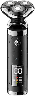 Electric Shavers for Bald Men, Wet Dry Waterproof LCD Display Electric Shaver Beard Electric Razor for Men Facial Shaving Machine Rechargeable