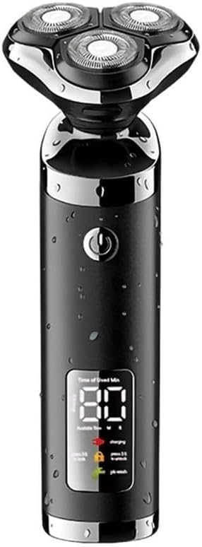 Electric Shavers for Bald Men, Wet Dry Waterproof LCD Display Electric Shaver Beard Electric Razor for Men Facial Shaving Machine Rechargeable