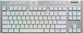 Logitech G915 TKL Tenkeyless Lightspeed Wireless RGB Mechanical Gaming Keyboard, Low Profile Switch Options, Lightsync RGB, Advanced Wireless and Bluetooth Support - Tactile, White