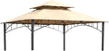 Garden Winds Reinforced Replacement Canopy Top Cover Compatible with The L-GZ136PST and L-GZ136PST-2 Madaga 10' x 10' Gazebo - Classic Sand, Riplock 350