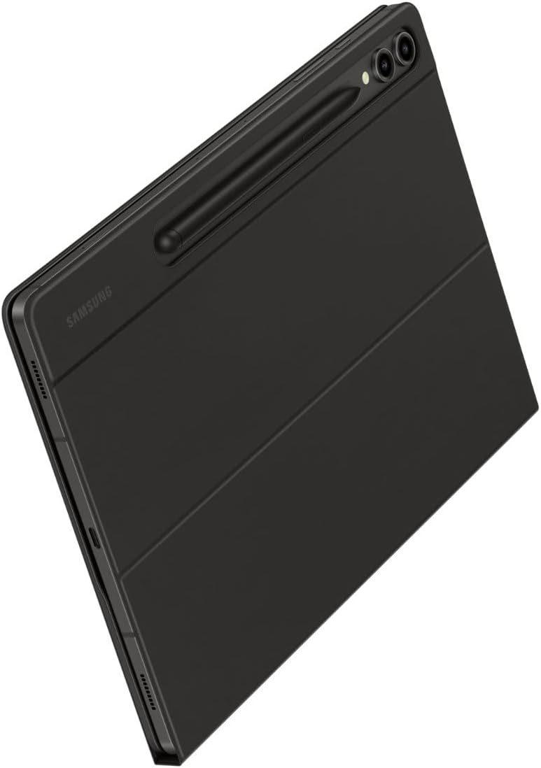 SAMSUNG Galaxy Book Cover With Slim AI Key for Tab S10+, S9+ & S9FE+ - Lightweight Design, Full Keyboard Experience, Wireless Sharing (International Version) - Black