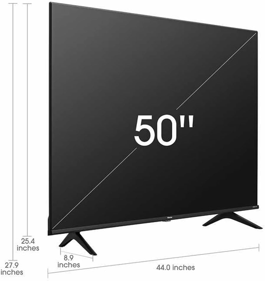 Hisense 50' Class A65H Series 4K UHD LED Android Smart TV 50A65H