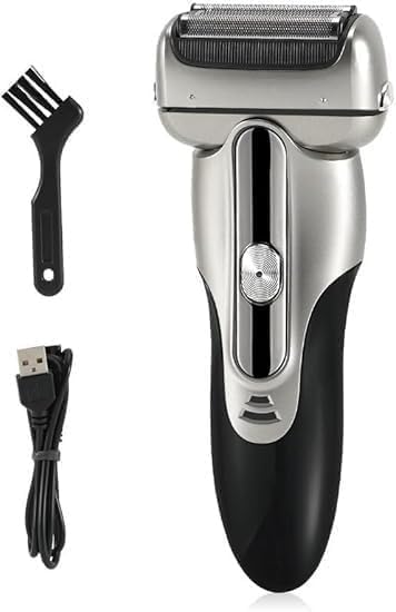 Electric Shavers for Bald Men, Reciprocating Electric Shaver 3 Blade Shaving System USB Rechargeable Shaving Machine for Men