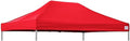 Impact Canopy 10x15 Pop Up Canopy Tent Replacement Top Cover Only, Red