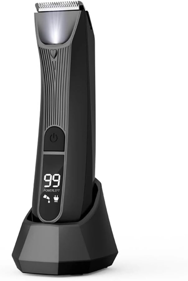 Hair Clippers for Men, Hair Trimmer for Men Professional Hair Clipper Beard Trimmer Hair Cutting Machine Electric Shaver for Body Groin Pubic Trimmer