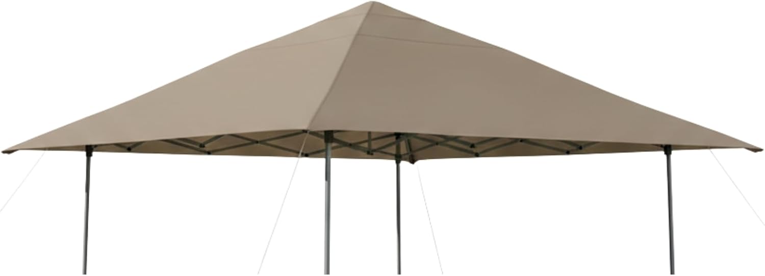 Garden Winds Reinforced RipLock 350 Replacement Canopy Top Cover Compatible with Core 13' x 13' Center Push Up Pop Up Canopy Models 1654628, 40325, 40155 - Nutmeg