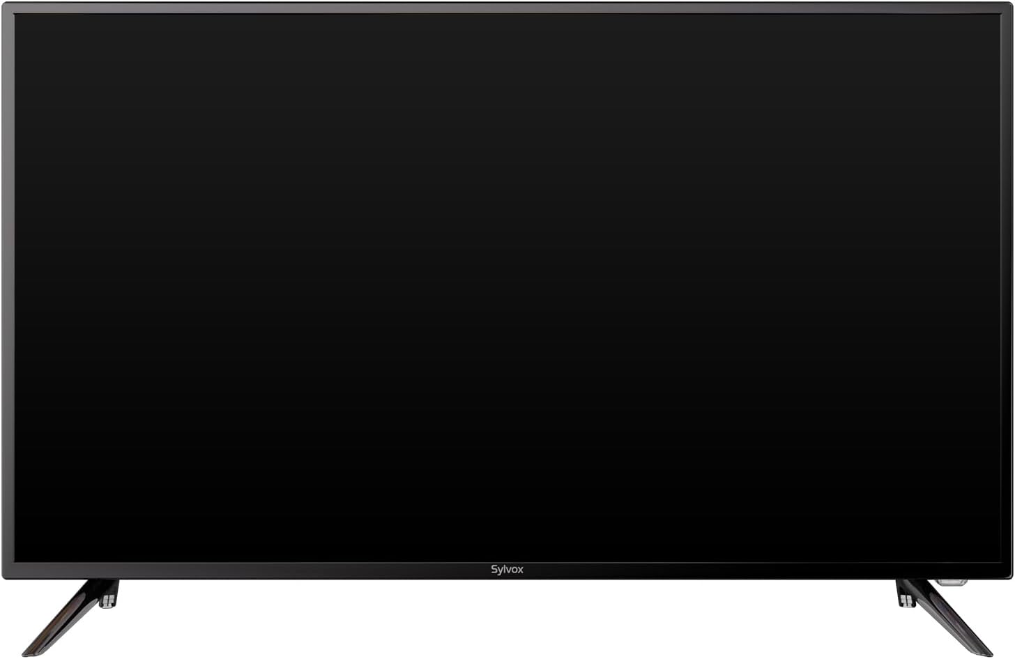 SYLVOX 40' 12V TV for RV, 12-24V DC/110V AC Powered Smart Television, 1080P FHD Google TV with Voice Assistant, WiFi Bluetooth, for Camper Truck Marine & Home