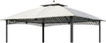 Garden Winds Reinforced Replacement Canopy Top Cover Compatible with The L-GZ717PST-C, A111001701 Windsor Dome 10' x 12' Gazebo - Classic Stone, RipLock 350