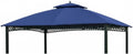 Garden Winds Reinforced RipLock 350 Replacement Canopy Top Cover Compatible with Windsor Dome 10' x 12' Gazebo Models L-GZ717PST-C, A111001701 - True Navy