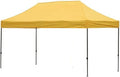 Delta Canopies 10'x15' DW Model Ez Pop up Canopy Party Tent Instant Gazebos 100% Waterproof Top with 4 Removable Sides + Wheel Bag + 4 Sand Bags (Yellow)