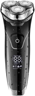 Electric Shavers for Men, Waterproof LCD Display Electric Shaver Beard Electric Razor for Men Facial Stubble Shaving Machine Rechargeable