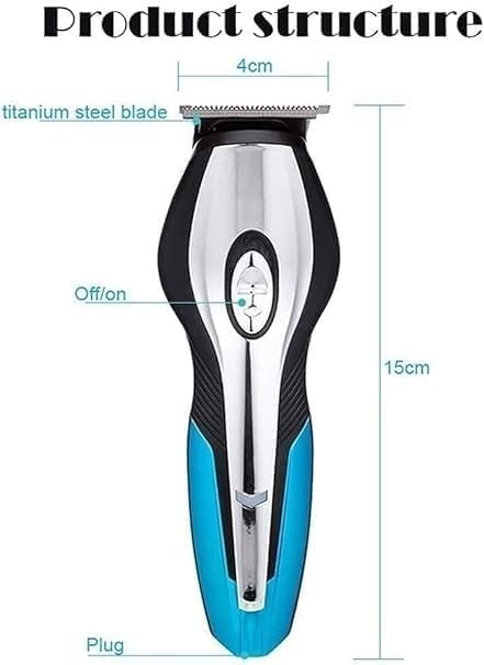Hair Clippers for Men, Professional Hair Cutting Kit, Electric Hair Clippers, Hair Trimmer Barber Kit with USB Rechargeable 6 in 1 Electric Shaver Beard Trimmer Men Grooming Kit for Barber