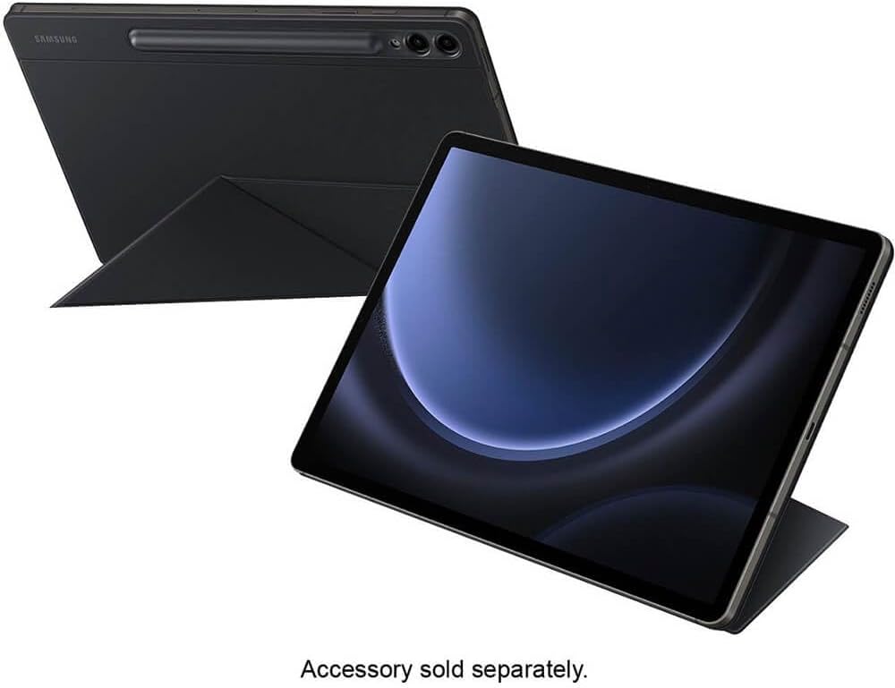 Samsung Galaxy Tab S9 FE+ Plus 12.4' 128GB Android Tablet, Long Battery Life, Powerful Processor, S Pen, 8MP Camera, Lightweight Durable Design, Expandable Storage, US Version, 2023, Gray