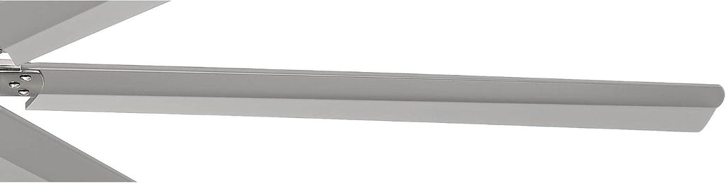 Casa Vieja 65' Ultra Breeze Modern Industrial Outdoor Ceiling Fan with Dimmable LED Light Remote Control Brushed Nickel Silver Wet Rated for Patio Exterior House Home Porch Gazebo Garage
