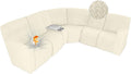 ALIECOM 100% Waterproof Recliner Sectional Couch Covers L Shape Stretch Corner Reclining Sectional Sofa Cover Washable Recliner Slipcover Protector for Dog Pet (5 Seat and 1 Console, Beige)