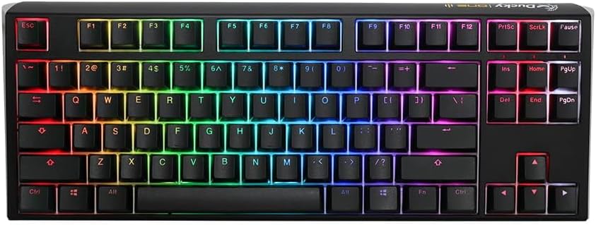 Ducky One 3 TKL Classic Hotswap RGB Mechanical Keyboard (Cherry MX Brown)