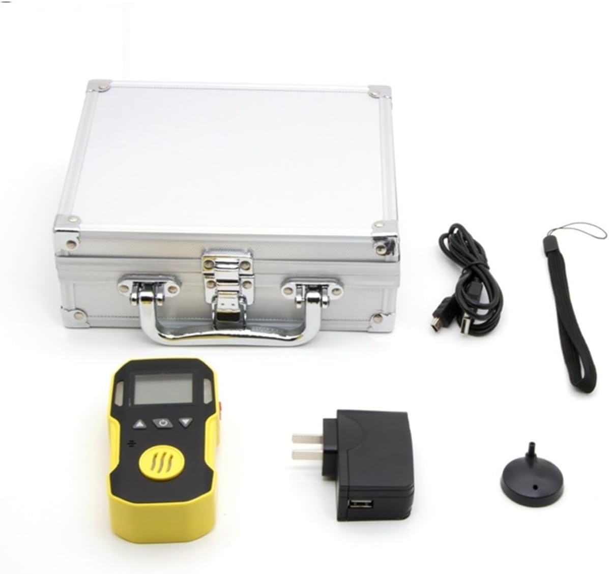 Gas Detector, Professianl Portable Ozone Gas Detector O3 Meter, 0-5000ppm for Ozono Generator Ozone Analyzer Ozone Meter for Home and RV(0-50ppm-0.1ppm)