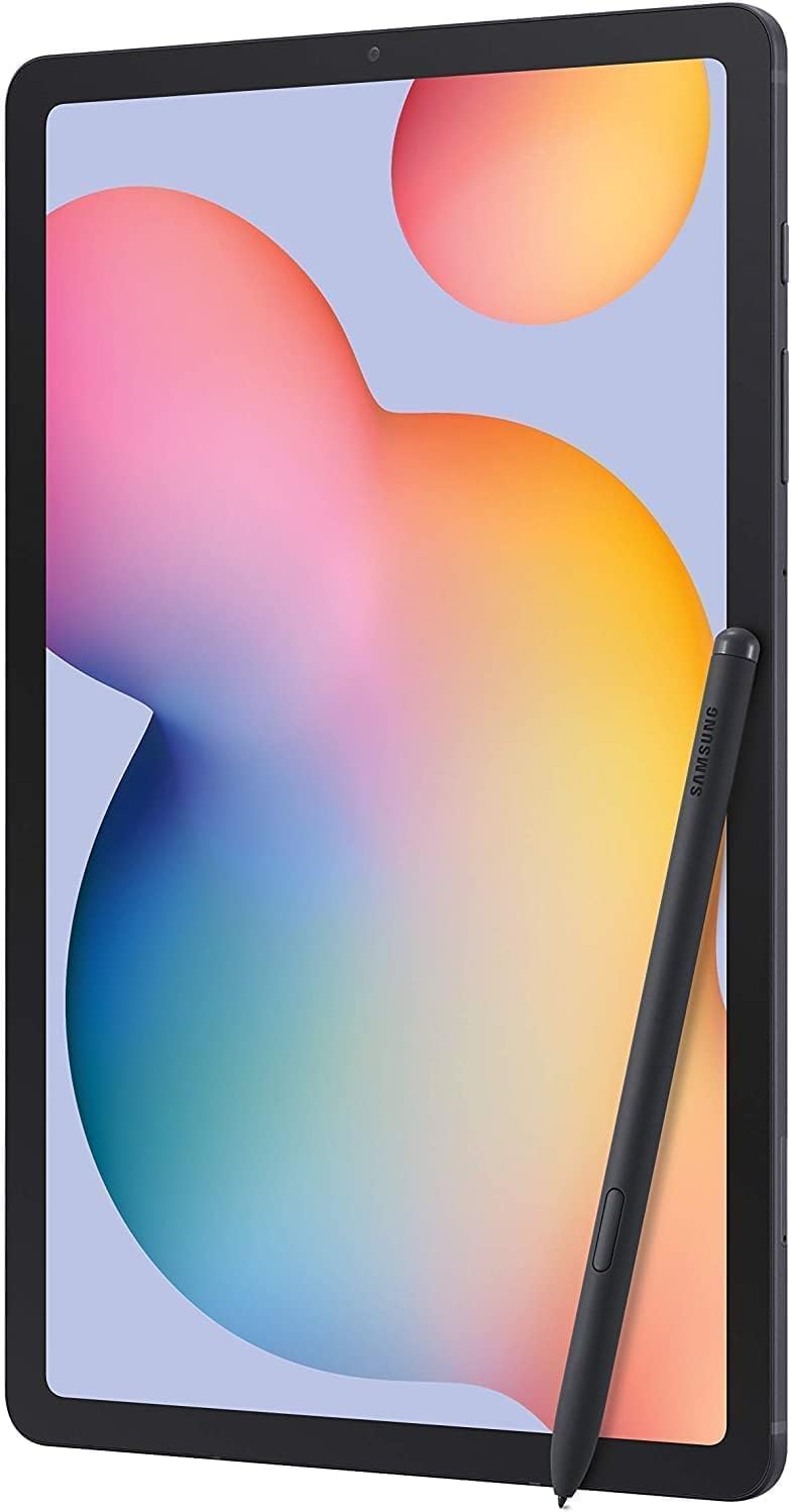 Samsung Galaxy Tab S6 Lite 10.4', 64GB Wi-Fi Tablet Oxford Gray, S Pen Included, SM-P610NZABXAR (Renewed)