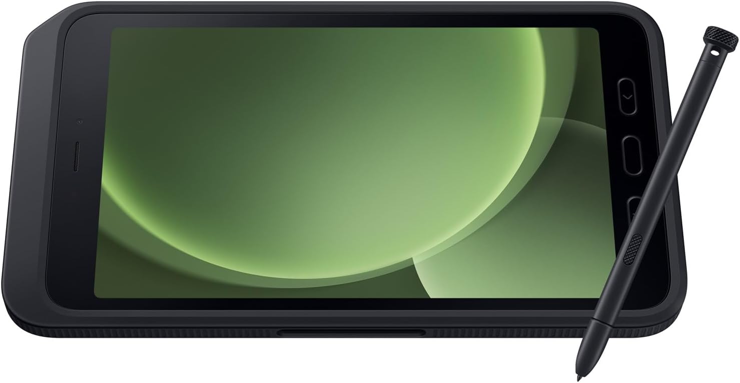 Samsung Galaxy Tab Active 5 8.0' SM-X306B 128GB 6GB Factory Unlocked WiFi + 5G LTE Cellular Tablet - International Version (Green)