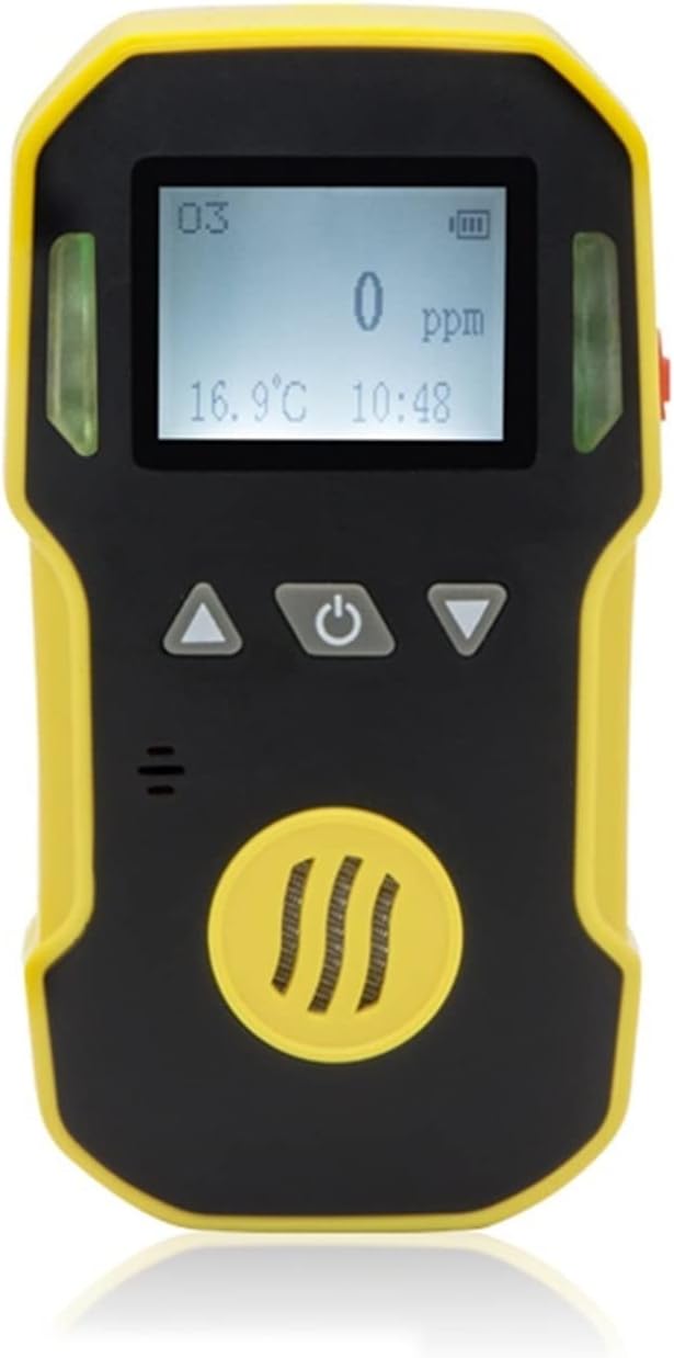 Gas Detector Professianl Portable Ozone Gas Detector O3 Meter, 0-5000ppm for Ozono Generator Ozone Analyzer Ozone Meter(0-50ppm-0.1ppm)