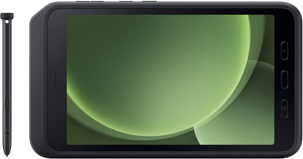 Samsung Galaxy Tab Active 5 8.0' SM-X306B 128GB 6GB Factory Unlocked WiFi + 5G LTE Cellular Tablet - International Version (Green)