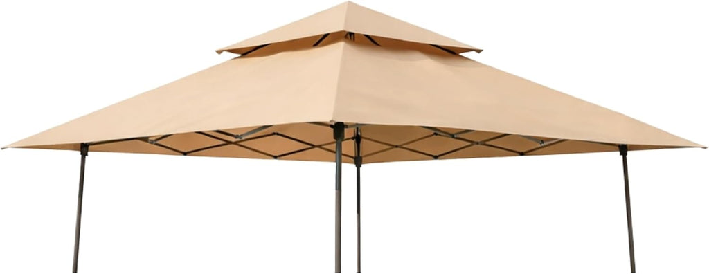 Garden Winds Reinforced RipLock 350 Replacement Canopy Top Cover Compatible with Z-Shade 13' x 13' Instant Shelter Canopy Gazebo Model ZS1313GAZTB - Beige