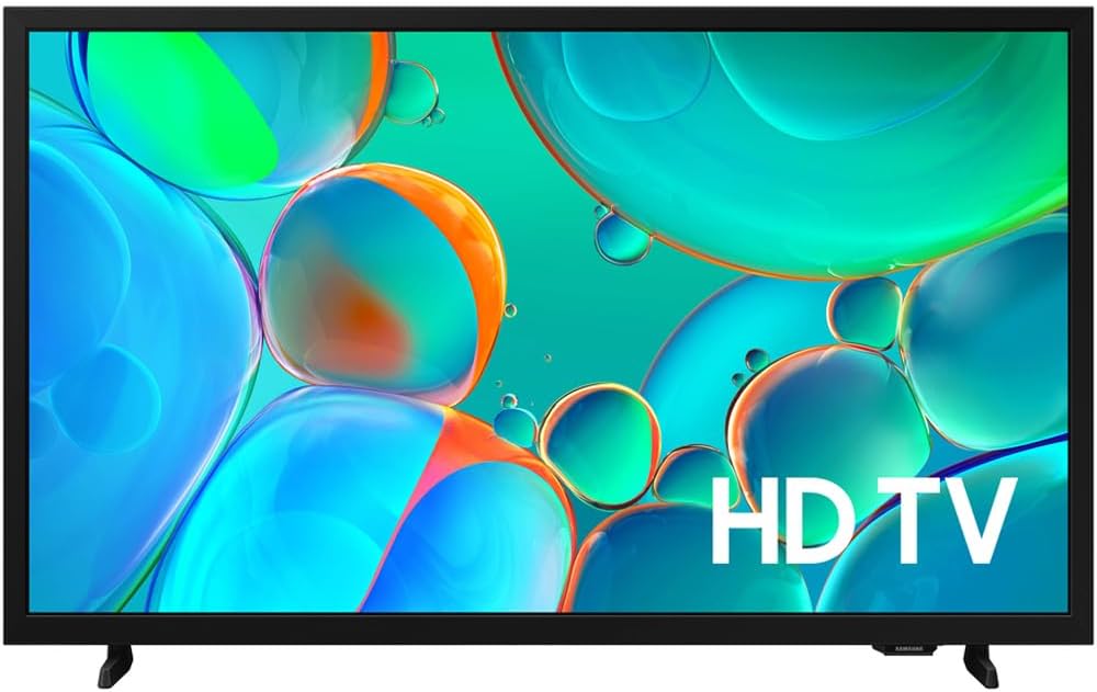 Samsung 32 inch HD H5000F 720P Smart TV (2025) CPS Exclusive 1-Year Protection, 2X HDMI Cables & Deco Gear Complete Home Theater Beginner's Guidebook