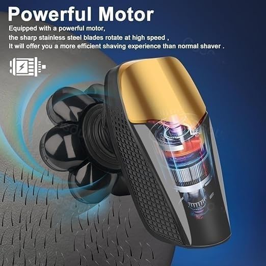 Electric Razor for Men, 5 in 1 Shaver for Men Electric Shaver Powerful Bald Head Shaver Beard Shaving Machine for Men Razor Husband Boyfriend