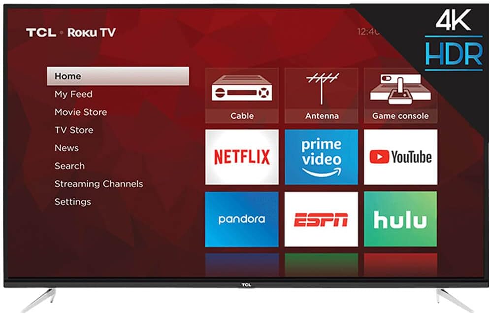 TCL 65' Class (64.5' Diag) 4K UHD ROKU LED LCD (65S423)