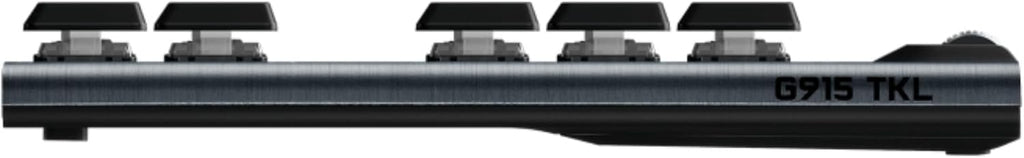 Logitech G915 TKL Tenkeyless Lightspeed RGB Mechanical Gaming Keyboard for Laptop and PC, Low Profile Switch, LIGHTSYNC RGB, Wireless, Bluetooth Function, Black