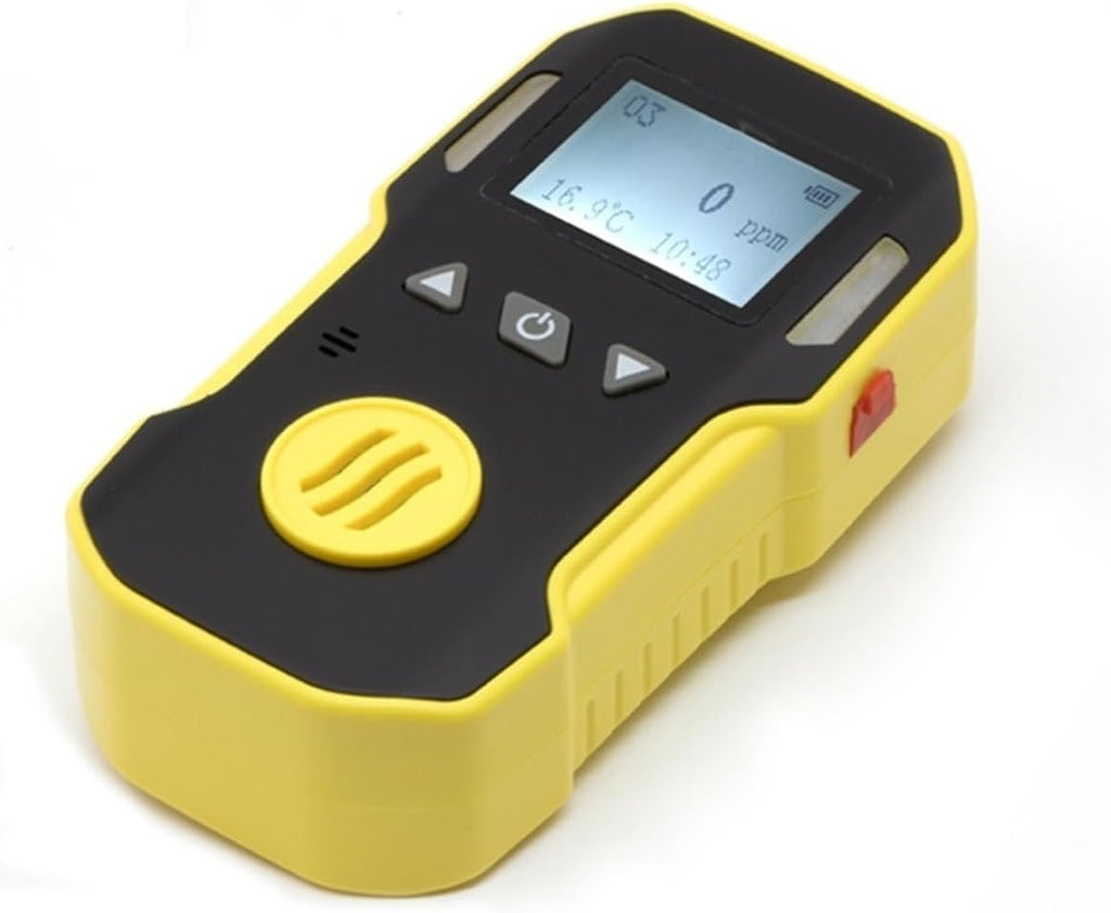 Gas Detector, Professianl Portable Ozone Gas Detector O3 Meter, 0-5000ppm for Ozono Generator Ozone Analyzer Ozone Meter for Home and RV(0-50ppm-0.1ppm)