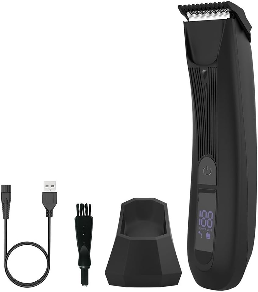 Hair Clippers for Men, Electric Body Hair Trimmer for Men Electric Balls Shaver Women Hair Removal Bikini Groin Trimmer Whole Body Groomer, With Box