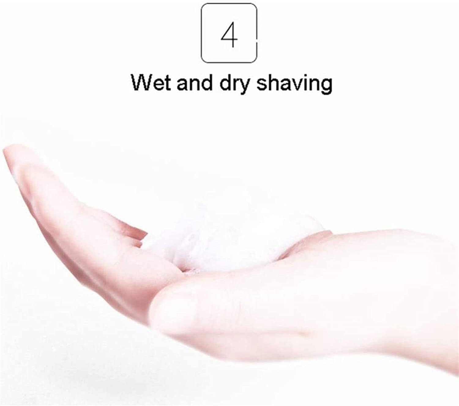 Electric Razor for Men Shavers for Men Rotary Shaver Razor Wet and Dry with Pop-Up Trimmer IPX7 Waterproof USB Rechargeable