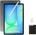 Samsung Galaxy Tab S10 FE 10.9' Wi‑Fi 128GB Tablet US Version with S Pen, 90Hz Display, Long Battery Life– Ideal for Study, Work& Include 128GB microSD& Fast Charger & Keyboard– Gray