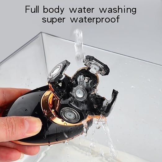 Electric Razor for Men, 5 in 1 Men's Electric Shaver Portable Beard Trimmer Hair Clipper USB Rechargeable Waterproof LCD Bald Razor