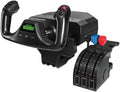 Logitech G PRO Flight Yoke System, Professional Simulation Yoke and Throttle Quadrant, 3 Modes, 75 Programmable Controls, Configurable Throttle Knobs, Steel Shaft, USB, PC - Black