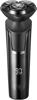 Electric Shavers for Bald Men, Men Electric Shaver Smart IPX7 Waterproof Rechargeable Beard Razor Quick Charging Trimming Machine