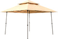 Garden Winds Reinforced Replacement Canopy Top Cover Compatible with The ZS1313GAZTB Z-Shade 13' x 13' Instant Shelter - Classic Sand, Riplock 350