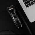 Electric Razor for Men, Shaver Professional Shaving Machine Electric Razor Waterproof Beard Trimmer Rechargeable Hair Trimmer Shaver for Men