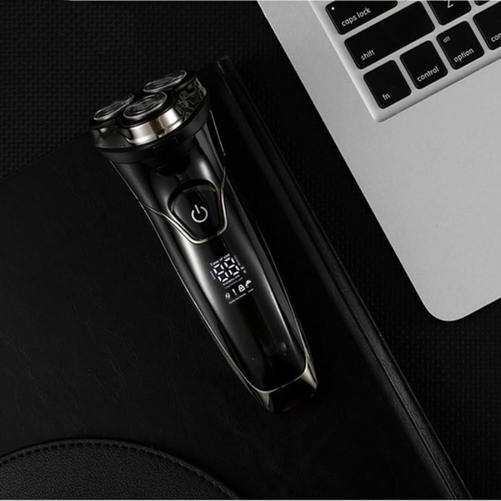 Electric Razor for Men, Shaver Professional Shaving Machine Electric Razor Waterproof Beard Trimmer Rechargeable Hair Trimmer Shaver for Men