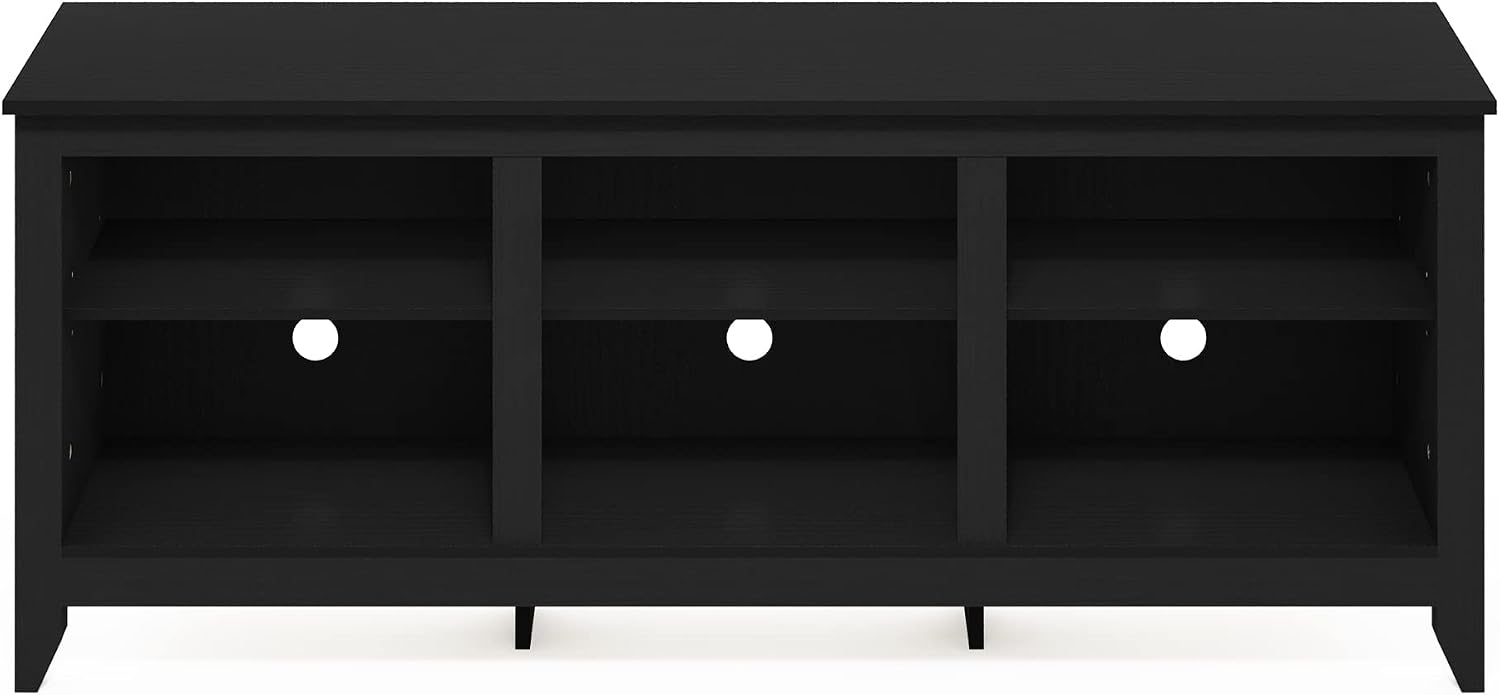 Furinno Jensen Entertainment Center for TV up to 65 Inch, 65-Inch, Americano