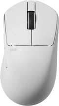 Pulsar Gaming Gears X3 Crazylight Wireless Gaming Mouse, Ultra Lightweight 1.51 oz (43g), Hybrid Ergonomic, Optical Switch, 32000 DPI, 750 IPS, XS-1 Sensor, 8k Compatible (Uyuni White)