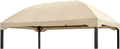 Garden Winds Reinforced Replacement Canopy Top Cover Compatible with The L-GZ702PST Pomeroy 10' x 13' Dome Gazebo - Classic Sand, Riplock 350