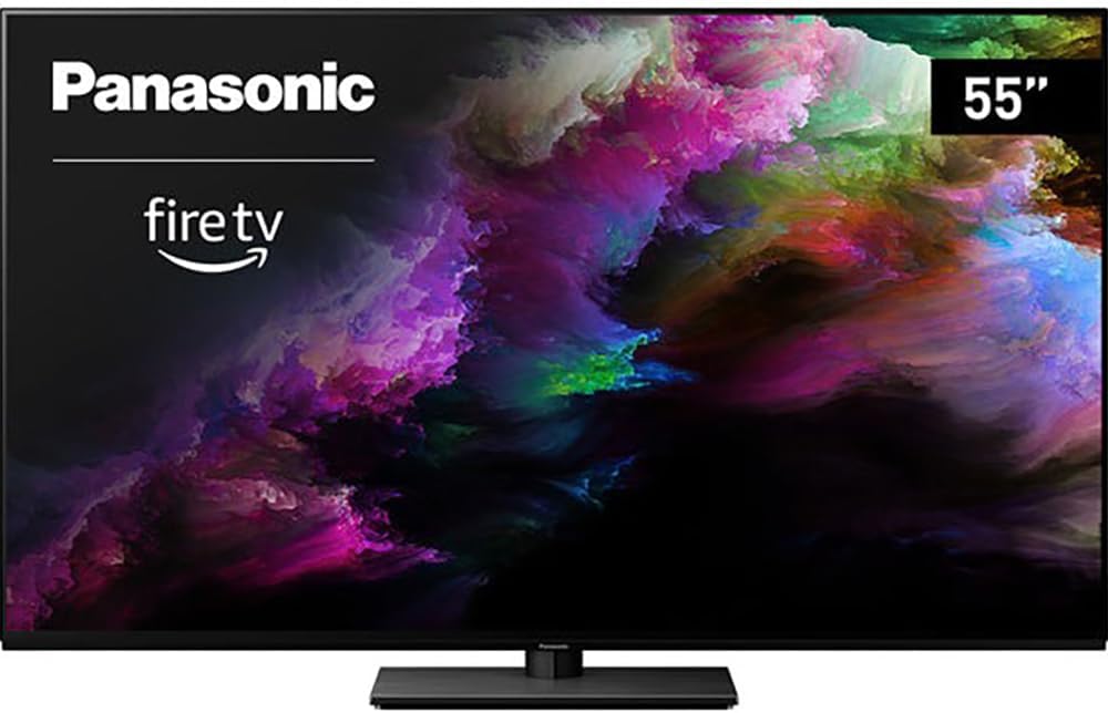 Panasonic TV-55Z85AP Z85 55 inch OLED 4K UHD Smart Fire TV (2024) Bundle with CPS Exclusive 26 Month Protection, 2X 4K HDMI Cable & Deco Gear Complete Home Theater Beginner's Guidebook