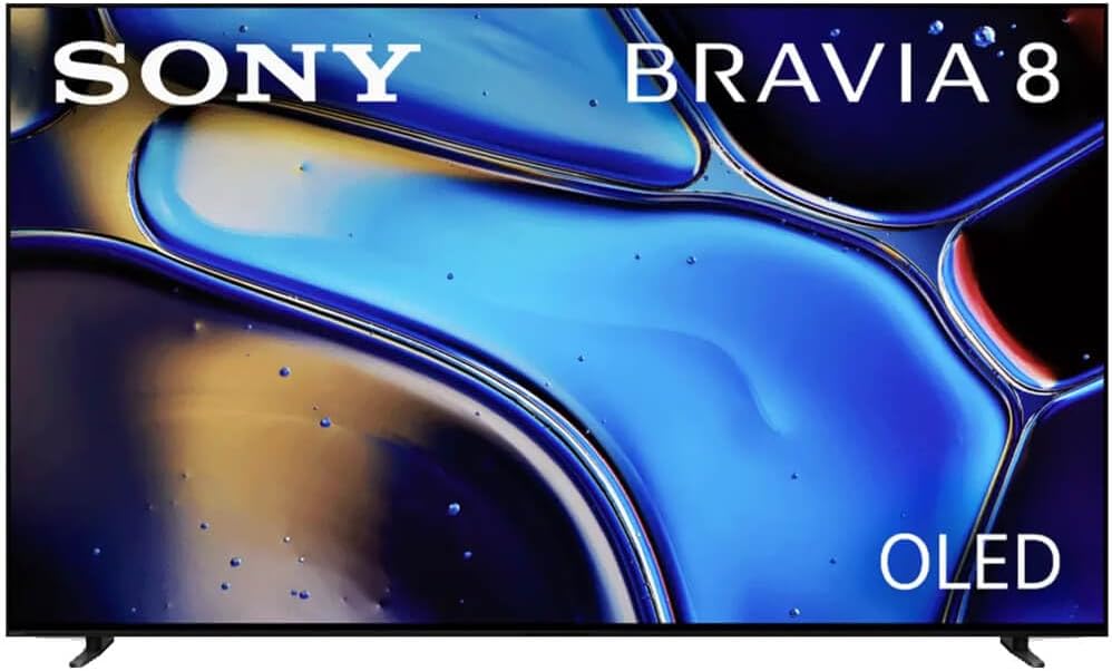 Sony 55-Inch Class BRAVIA 8 OLED 4K UHD Smart Google TV (2024) K55XR80